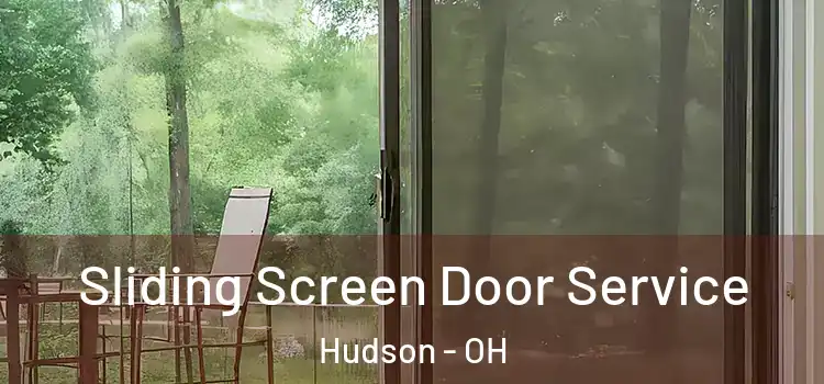 Sliding Screen Door Service Hudson - OH